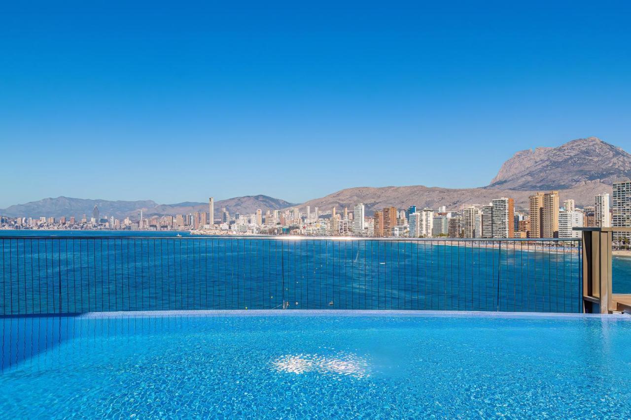 Gemelos Sea View Apartment Бенидорм Экстерьер фото
