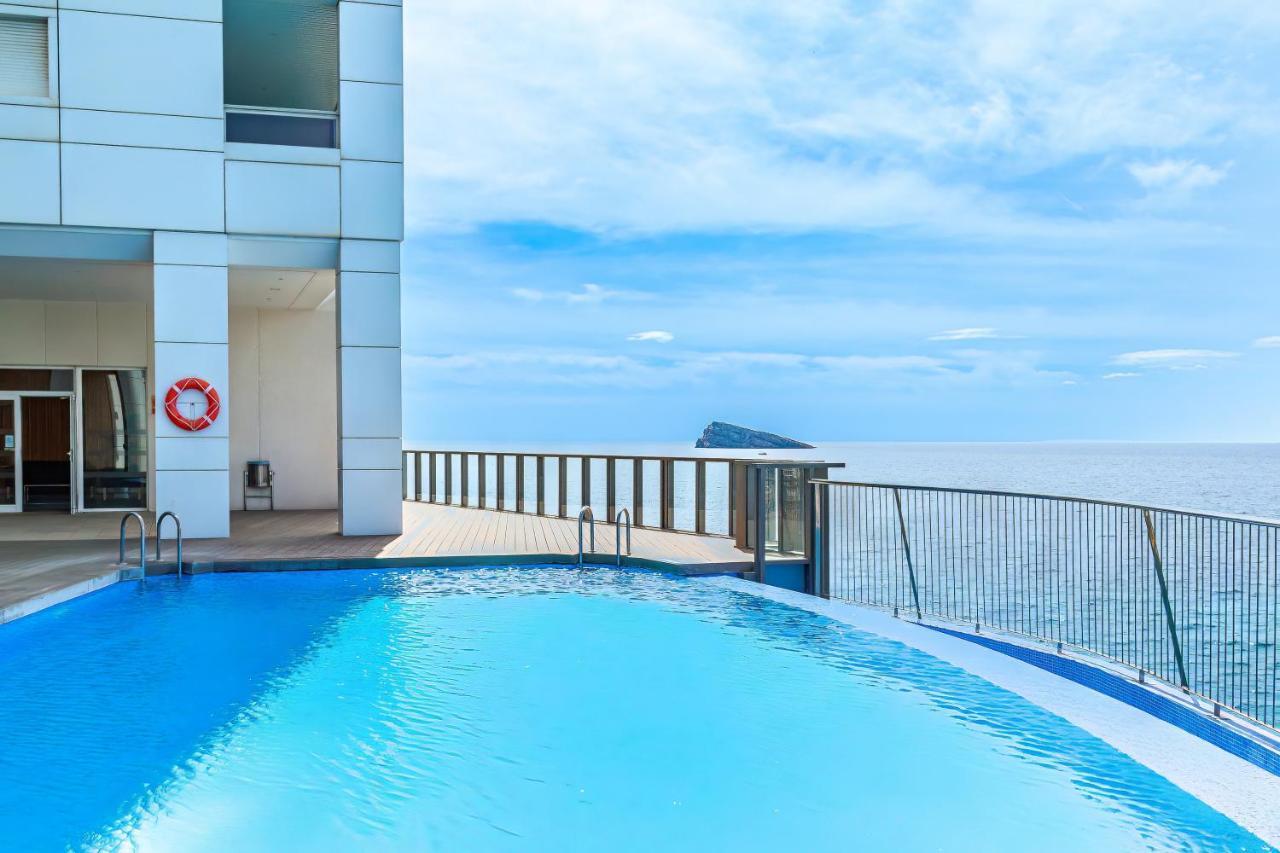 Gemelos Sea View Apartment Бенидорм Экстерьер фото